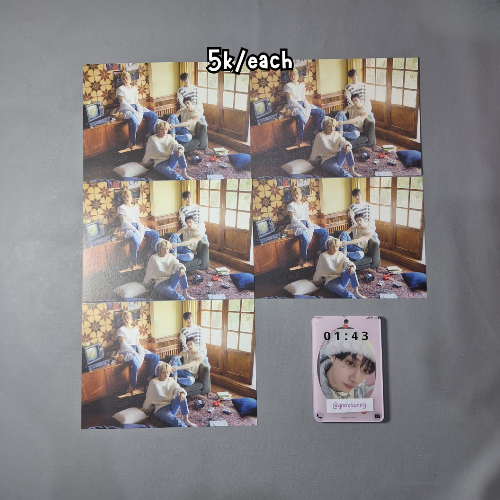 [READY] Stray Kids Postcard SG2021 Season Greeting 2021 SG21 Posca SKZ Straykids Bangchan Lee Know C