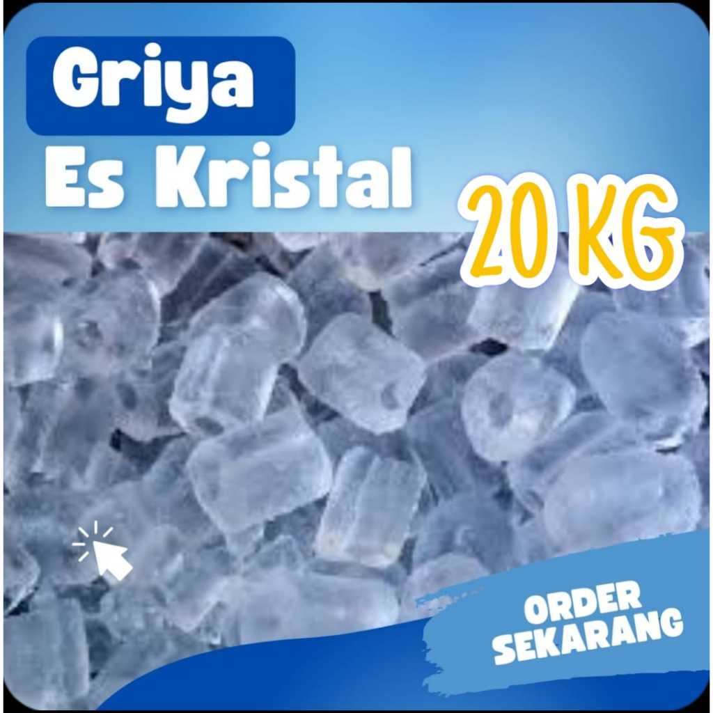 

ES KRISTAL 20 KG / ES BATU KRISTAL 20 KG / ICE CRYSTAL KEMASAN 20 KG