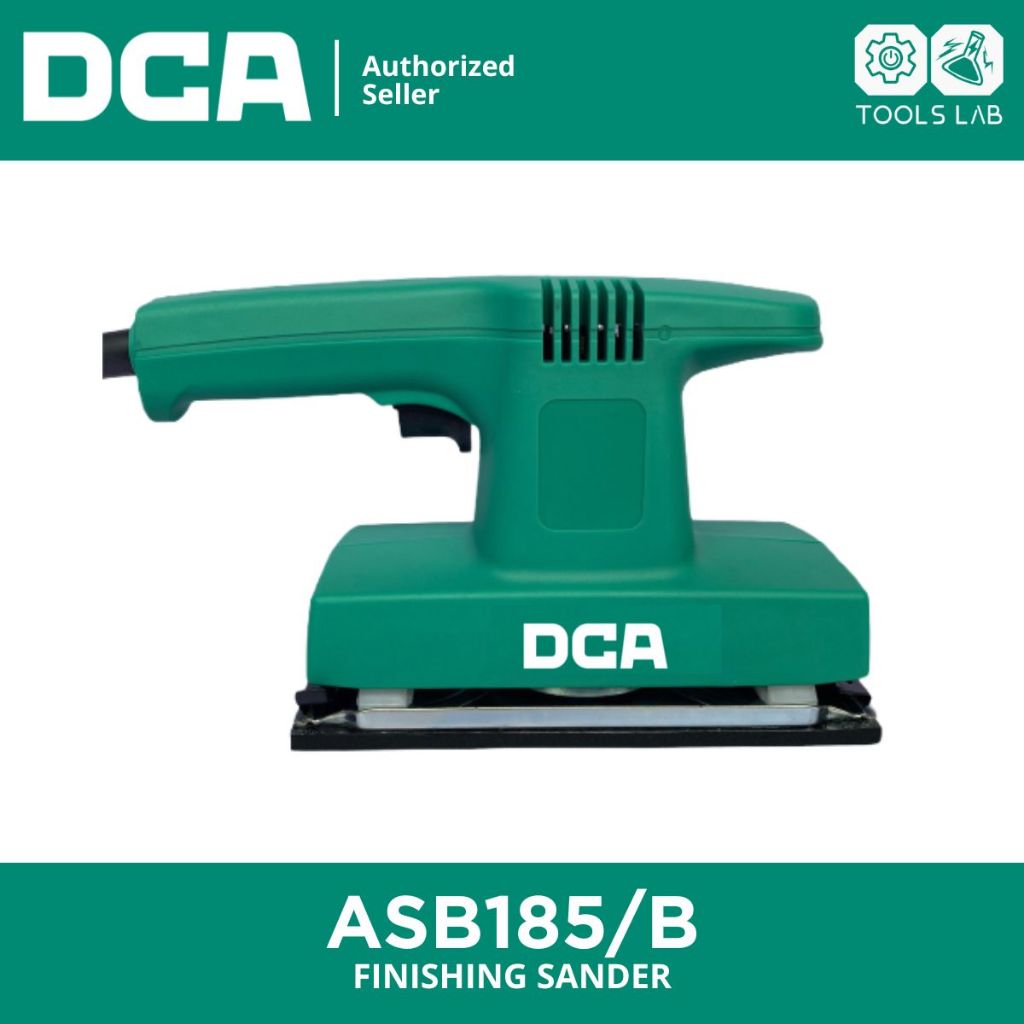 DCA ASB185/B Mesin Amplas Orbital Finishing Sander 185mm DCA ASB185/B Mesin Amplas Listrik DCA