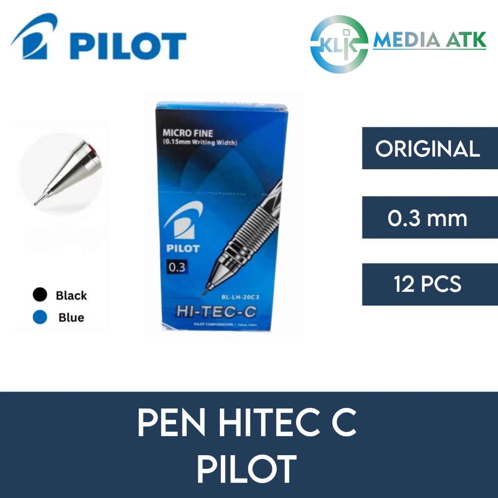 

Pilot Hi-TEC-C Pen Micro Fine 0.3mm - 12 Pcs