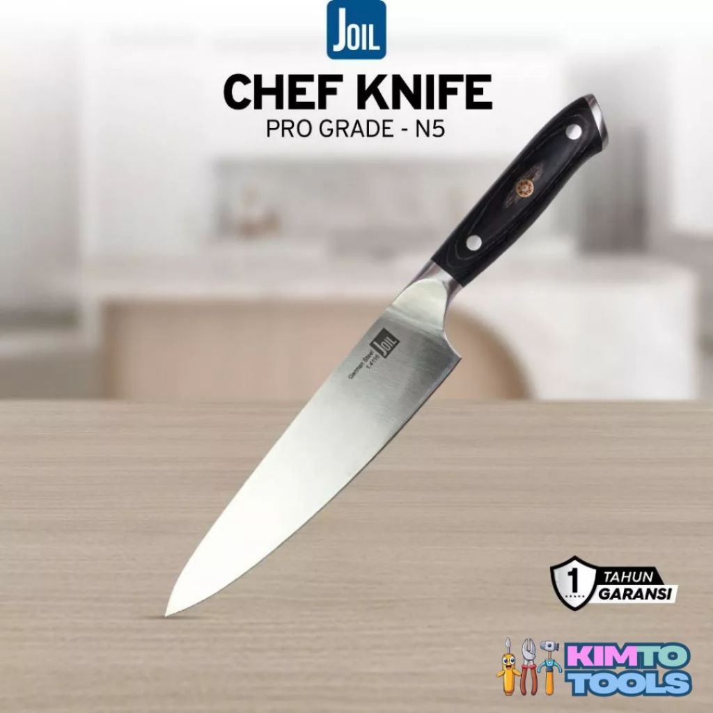 KIMTOTOOLS Joil Pisau Dapur Chef Knife Germany Stainless Steel - N5