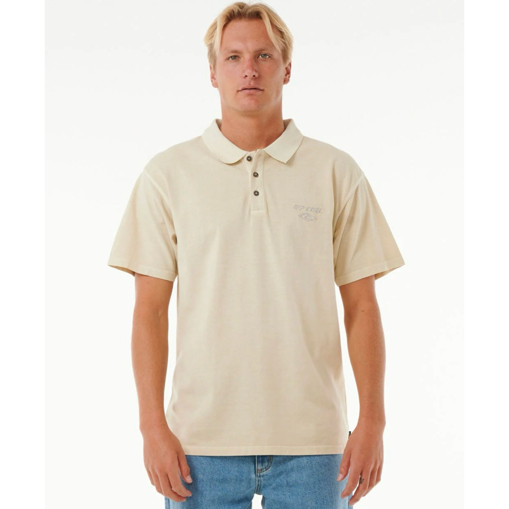 KAOS POLO RIPCURL VINTAGE WHITE