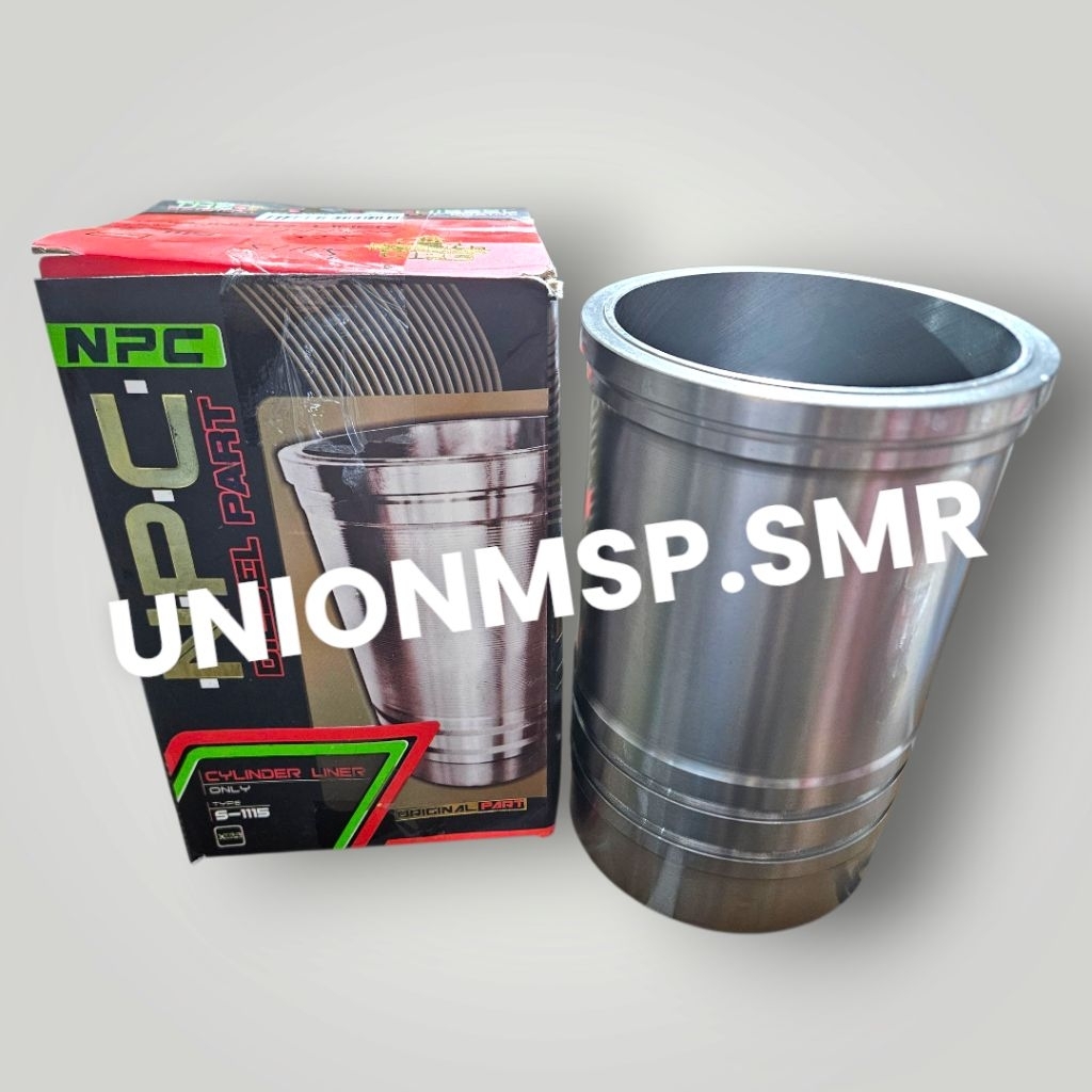 Cylinder Liner S-1115 NPC Diesel | Silinder Liner Mesin Diesel S1115 XTRA Quality Original