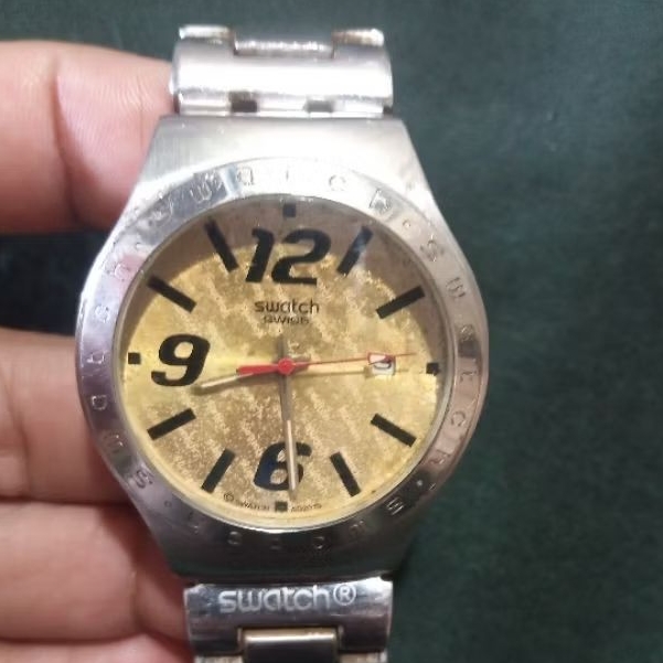 Jam tangan Swatch original second Rusak