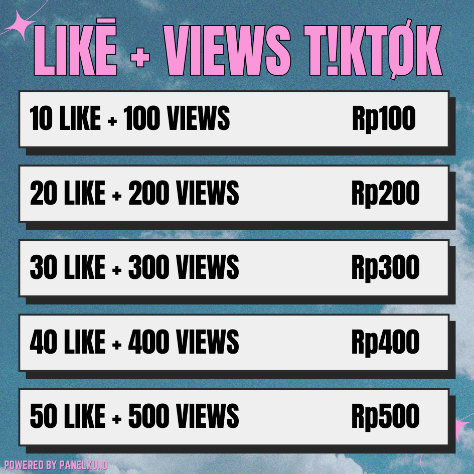 Like tiktok Views Tiktok Fyp Like Tiktok Permanen