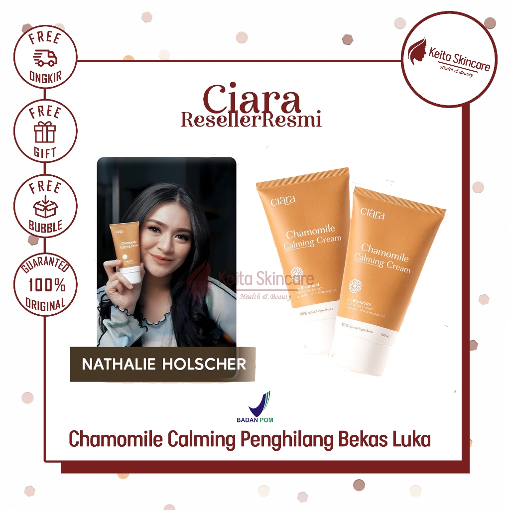 CIARA Chamomile Calming Penghilang Bekas Luka Salep Bekas Luka Krim Salep Luka Operasi Salep Luka Ba