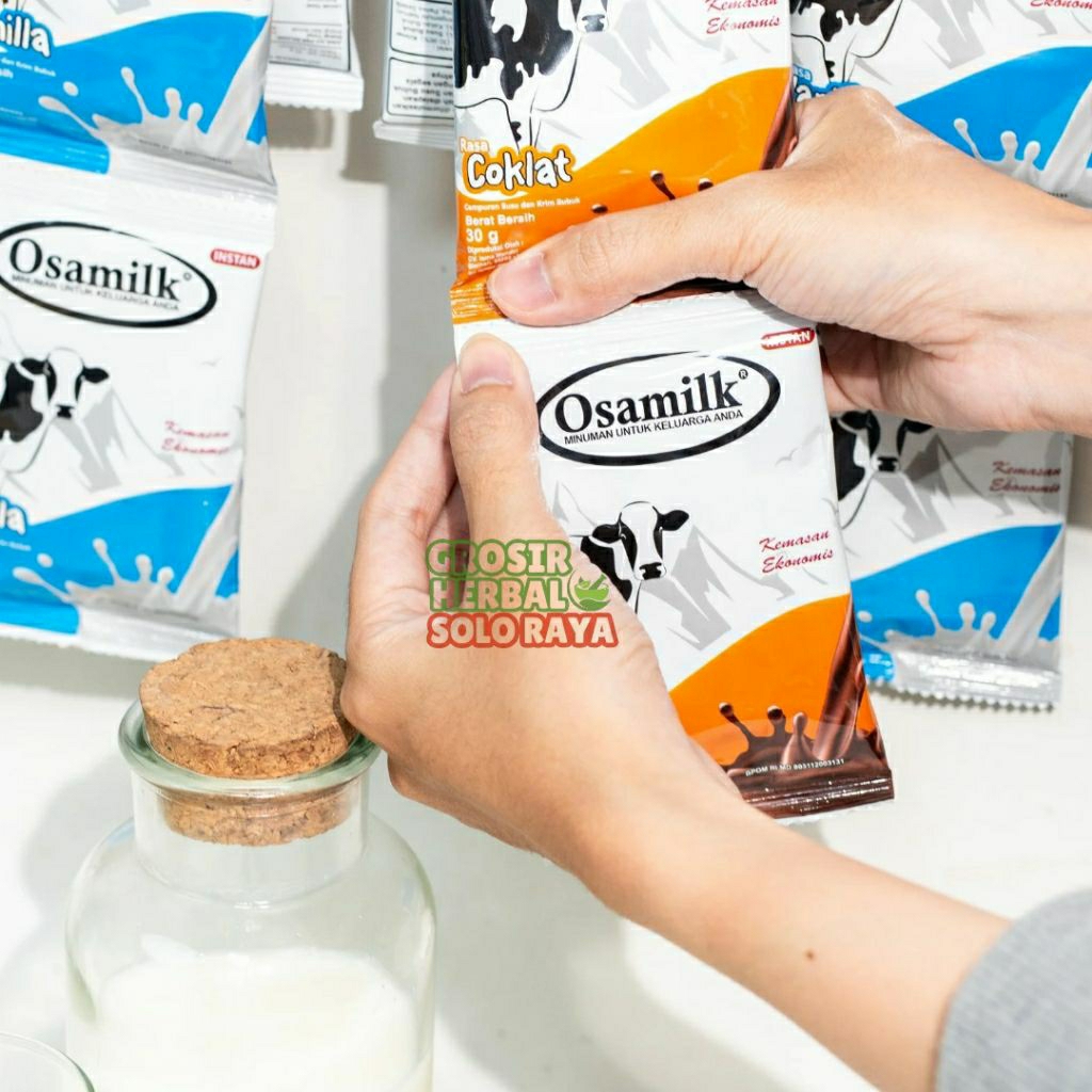 

Osamilk susu gemuk badan penambah nafsu makan Halal BPOM 30g isi 10sachet