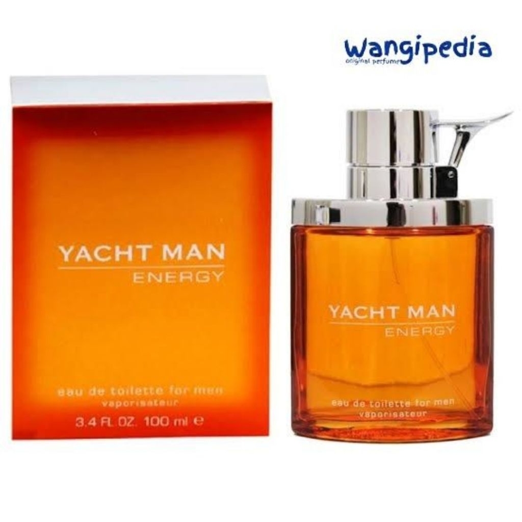 Parfum Original Pria Yacht Man Energy by Myrurgia