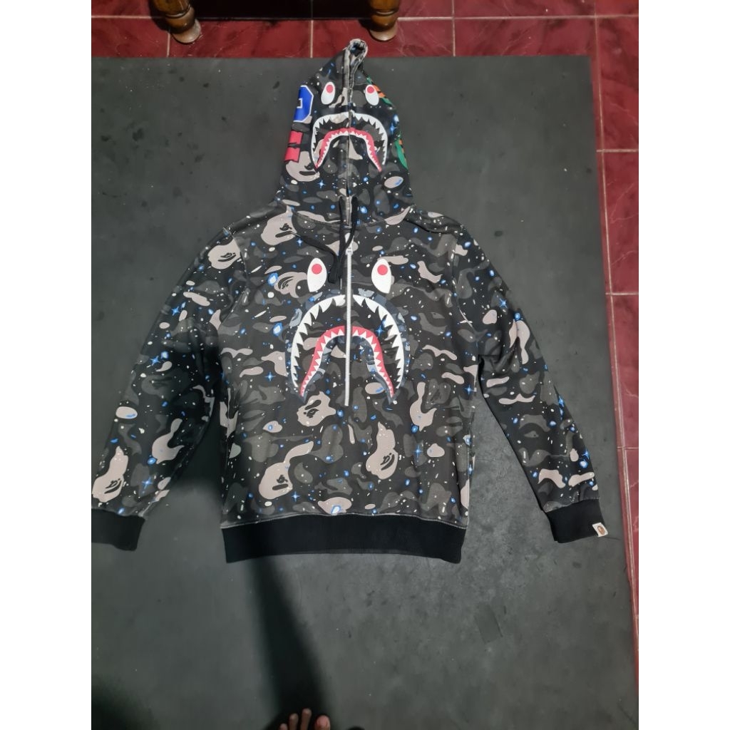 Hoodie bape second,hoodie bape preloved