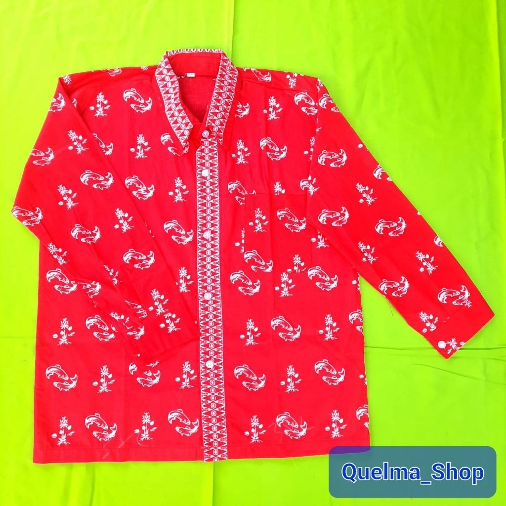 SERAGAM BATIK SD KOTA BEKASI LENGAN PANJANG