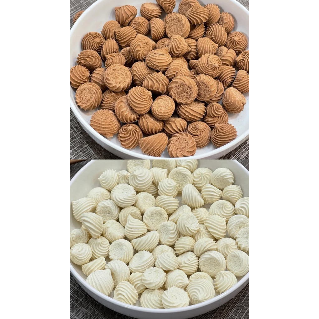 

KUE SAGU PREMIUM RASA SAGU SUSU DAN SAGU COKLAT