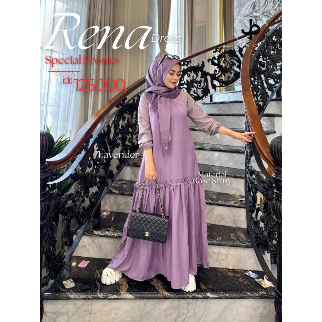 Gamis✔️gamis Rena Dress by Journey, gamis polos