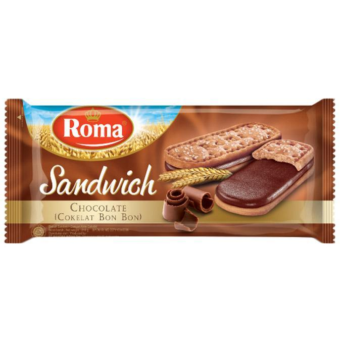

ROMA SANDWICH CHOCOLATE 206 GR 8996001305041