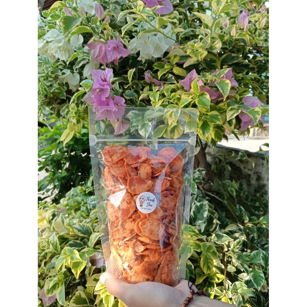 

Basreng Pedas Daun Jeruk