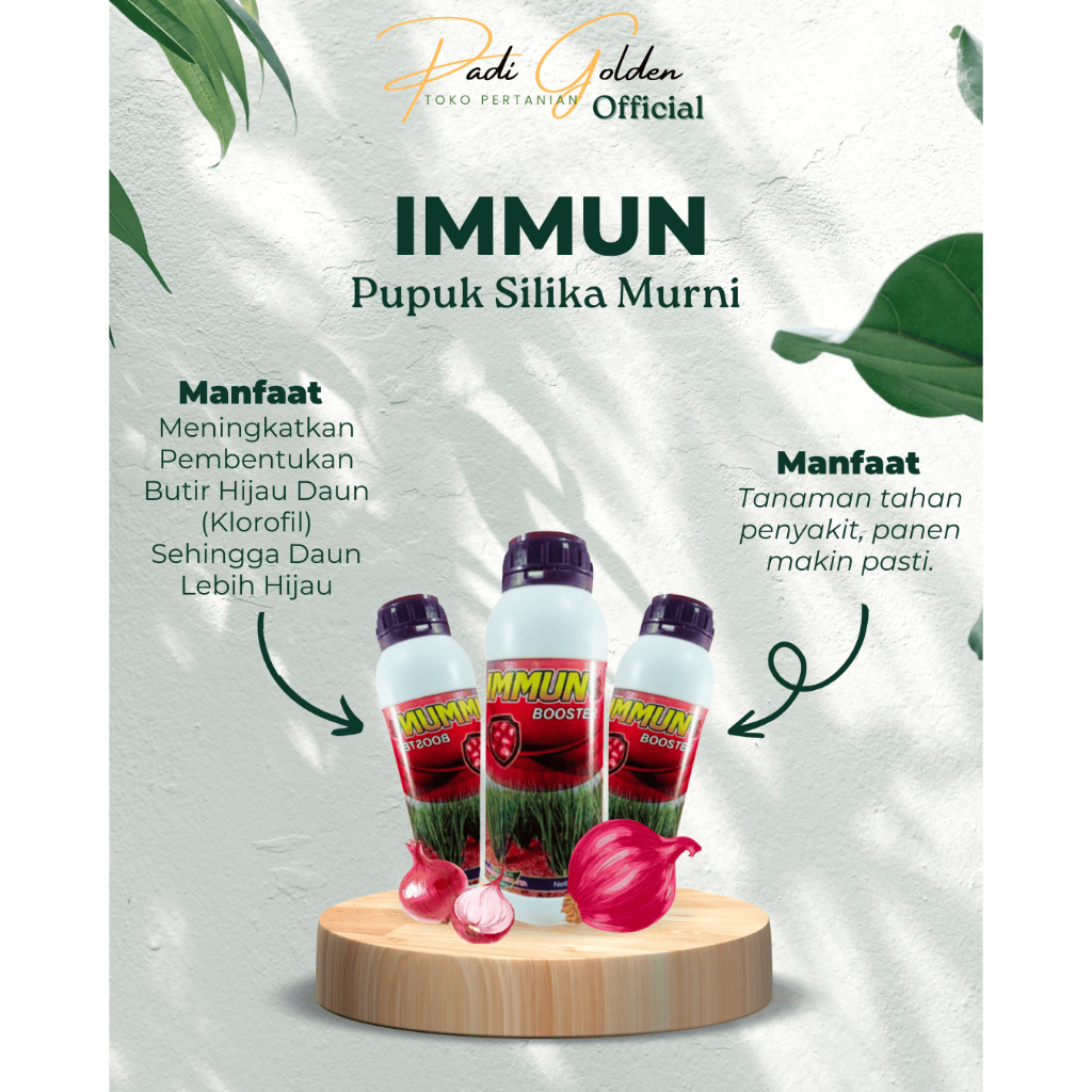 IMMUN BOOSTER 500 ml - Nutrisi Penguat Tanaman Bawang Merah