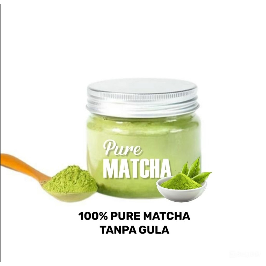 

Pure Matcha Powder Ceremonial Grade / Bubuk Matcha murni 100 % Original Japan