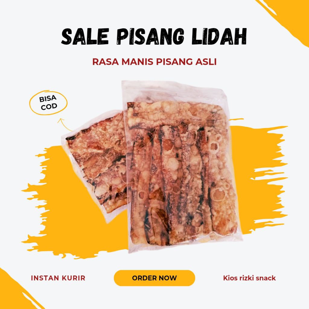

SALE LIDAH, SALE PISANG LIDAH, SALE KRISPI