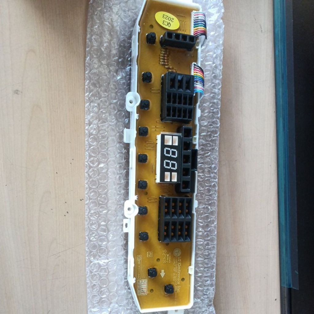 modul mesin cuci LG 1tabung 10tombol original part lg