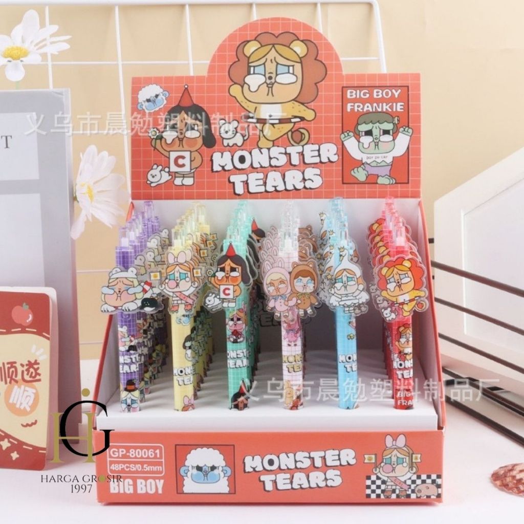 

1PCS PULPEN CETEK MOTIF CRYBABY PC-1992 PEN LUCU IMUT KADO UNIK SOUVERNIR