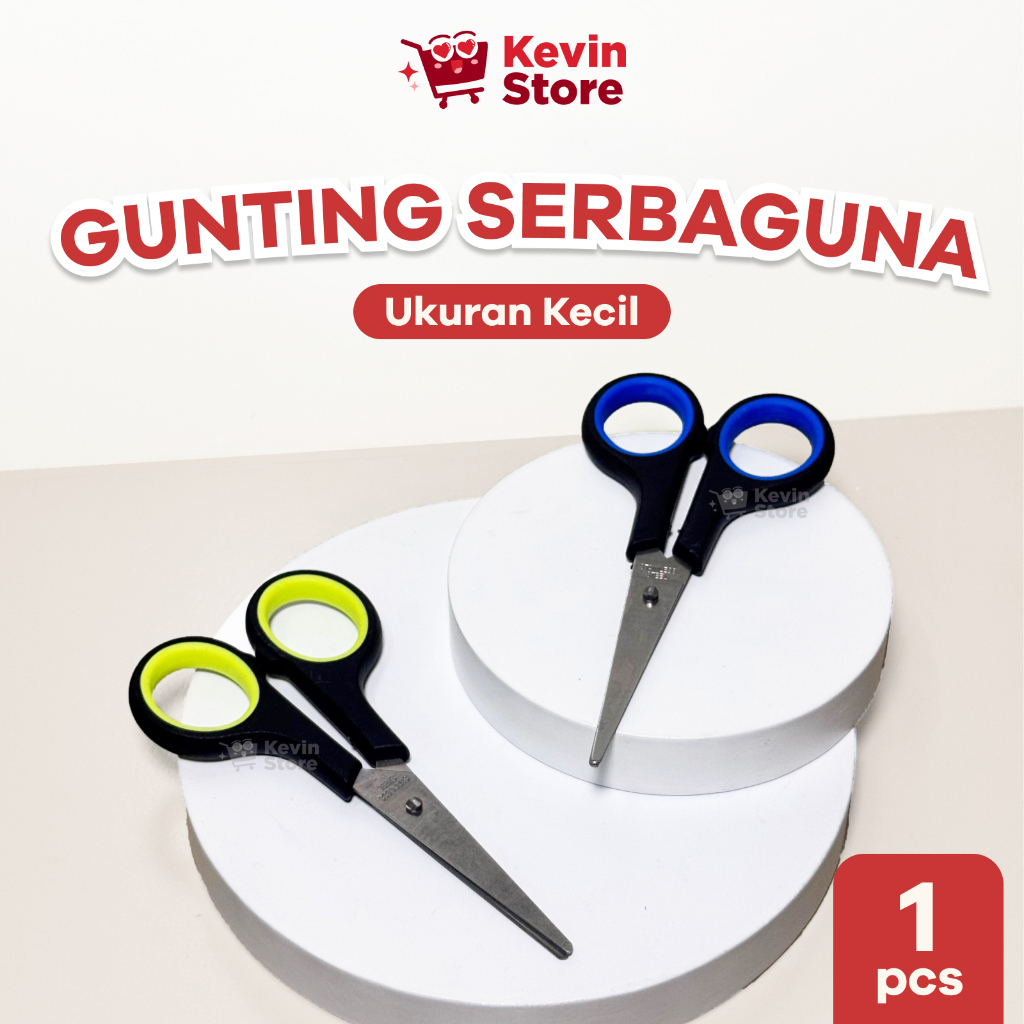 

[1 pcs] Gunting Serbaguna Yukinawa Stainless Tajam Awet Anti Karat untuk Rumah Sekolah Kantor YK-OSS