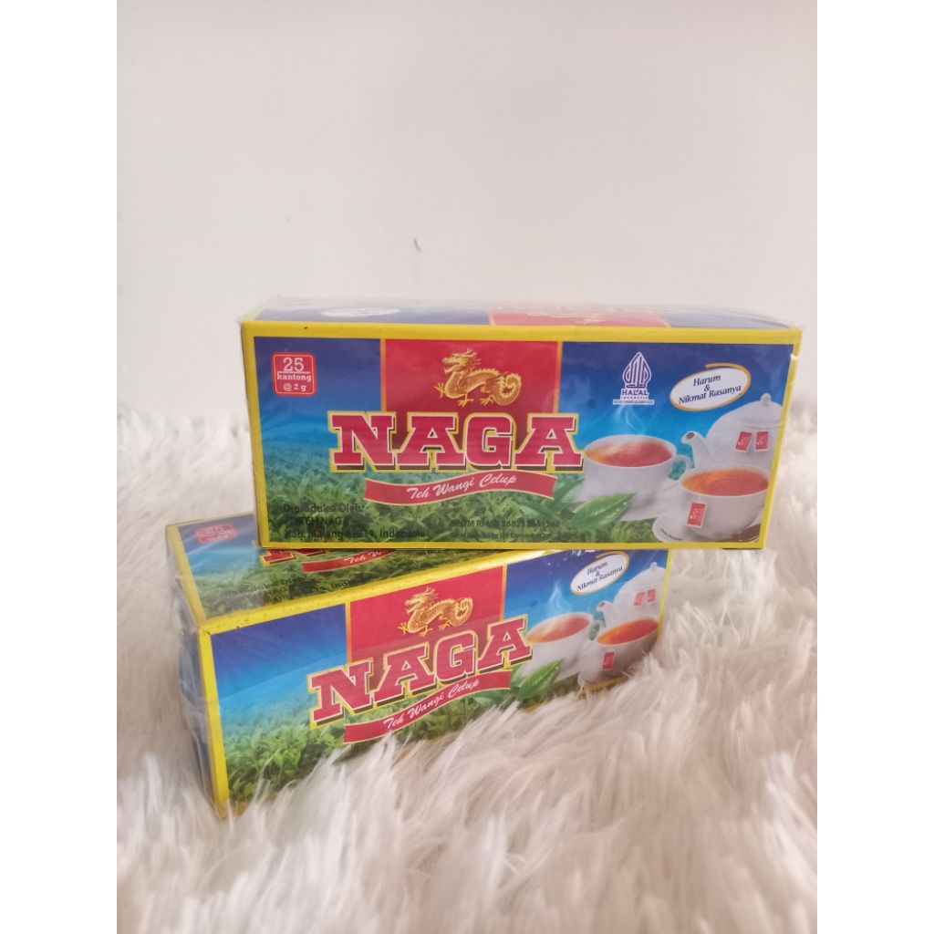 

TEH NAGA MALANG Celup isi 2 box
