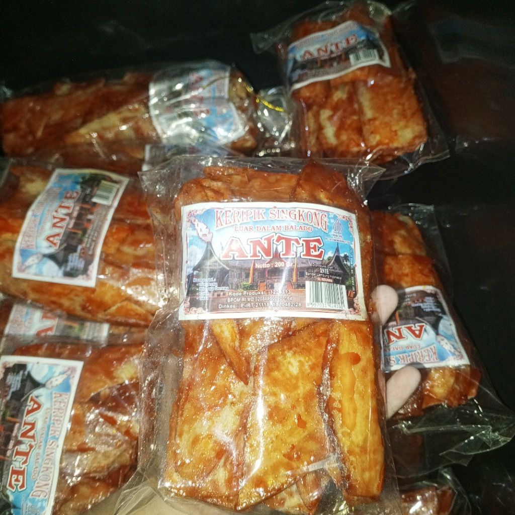 

Promo 10 Pcs Gratis 1 Pcs keripik singkong balado Ante 200gr Khas asli Lampung