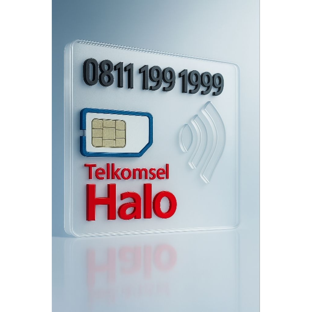 0811 199 1999 Nomor Cantik Telkomsel Kartu Halo PASCA BAYAR