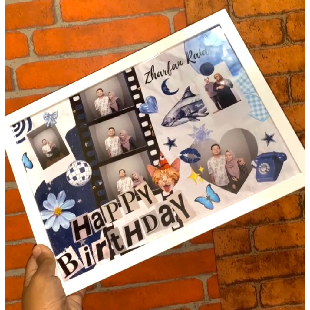 Bingkai foto custom / cetak foto aesthetic