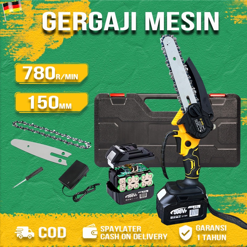 gergaji listrik 6 inci gergaji mesin gergaji baterai gergaji elektrik gergaji kayu listrik