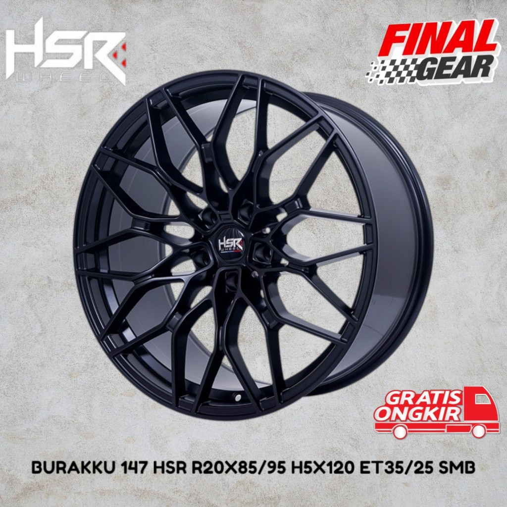 velg celong r20 untuk mobil bmw byd seal rangerover/velg hsr wheel r20 pcd 5x120/velg racing celong