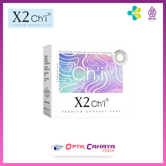 Optik Cahaya Truevue - Softlens X2 CHI / Bahan Silicon Hydrogel / Soflen Premium /  Soflen X2 CH'I 1