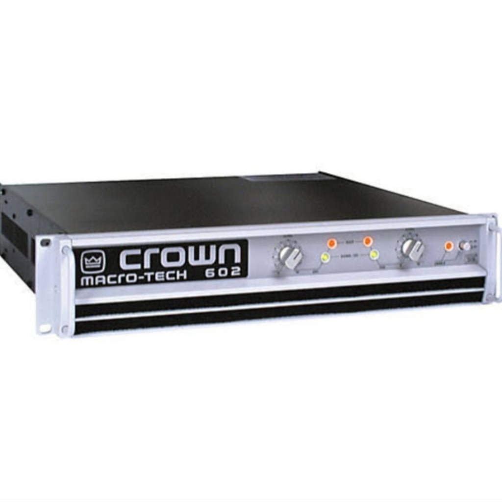 POWER AMPLI CROWN MACRO TECH 602 POWER STEREO