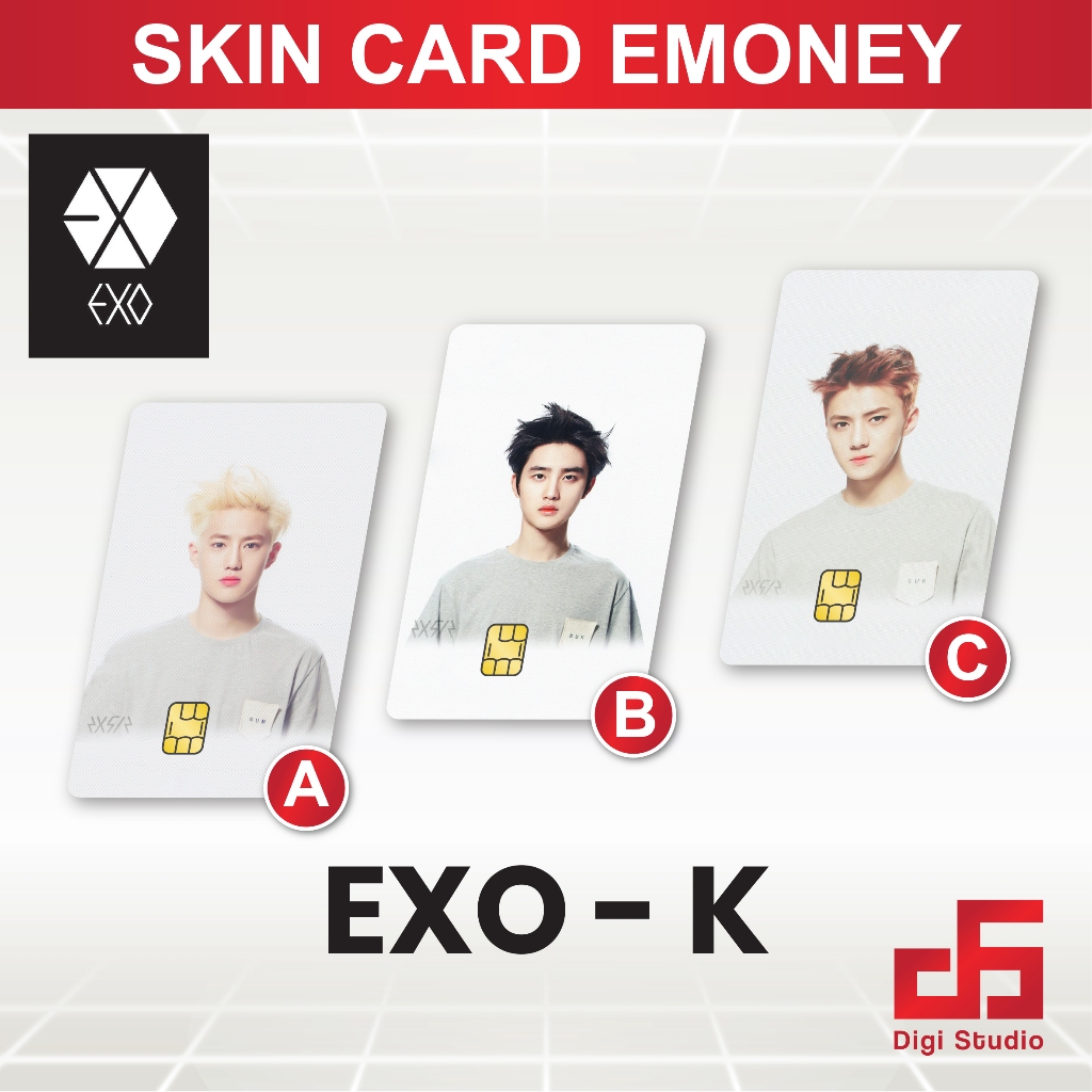 

Digi Studio - Skin Card EXO-K - Emoney / Flazz / ATM / Credit Card