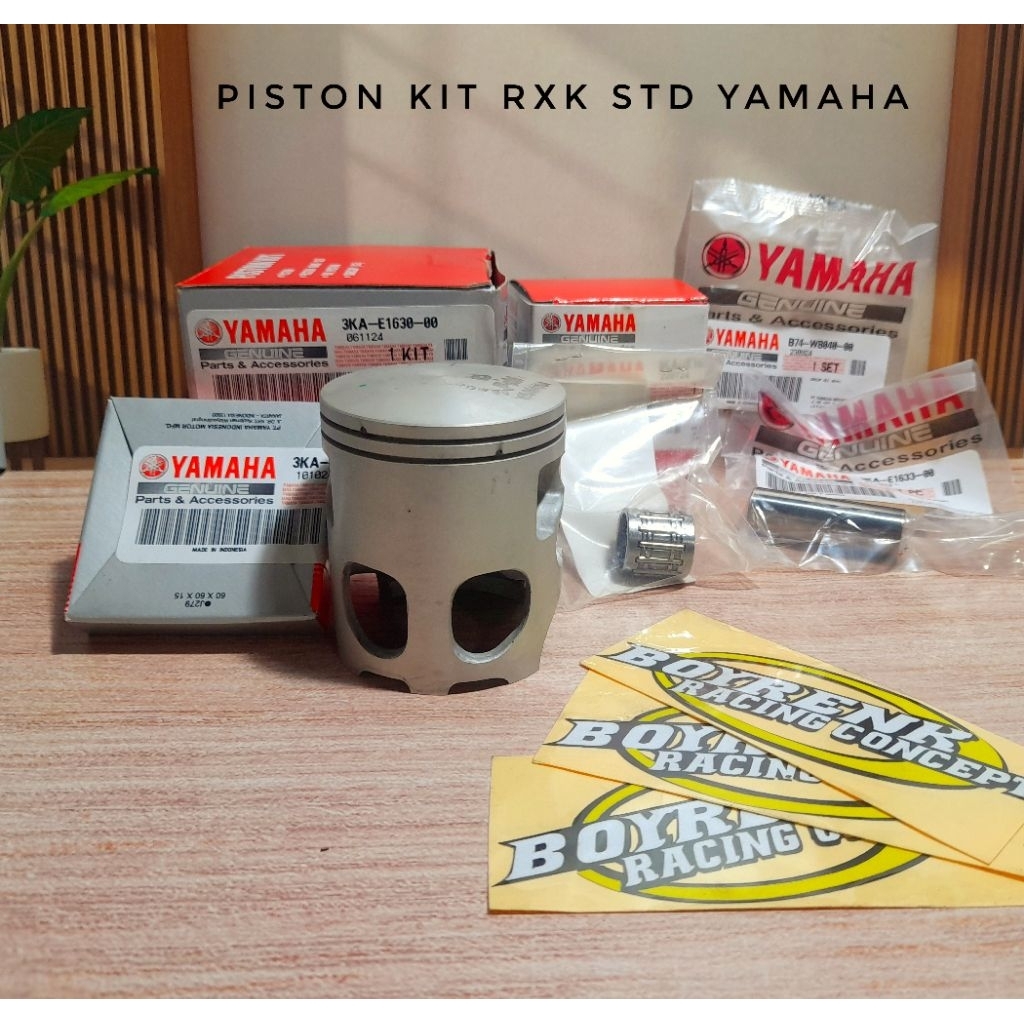 PISTON KIT SEHER SEKER RXK RX KING 3KA OV STD/50/100 ORIGINAL YAMAHA - BOYRENK RACING CONCEPT