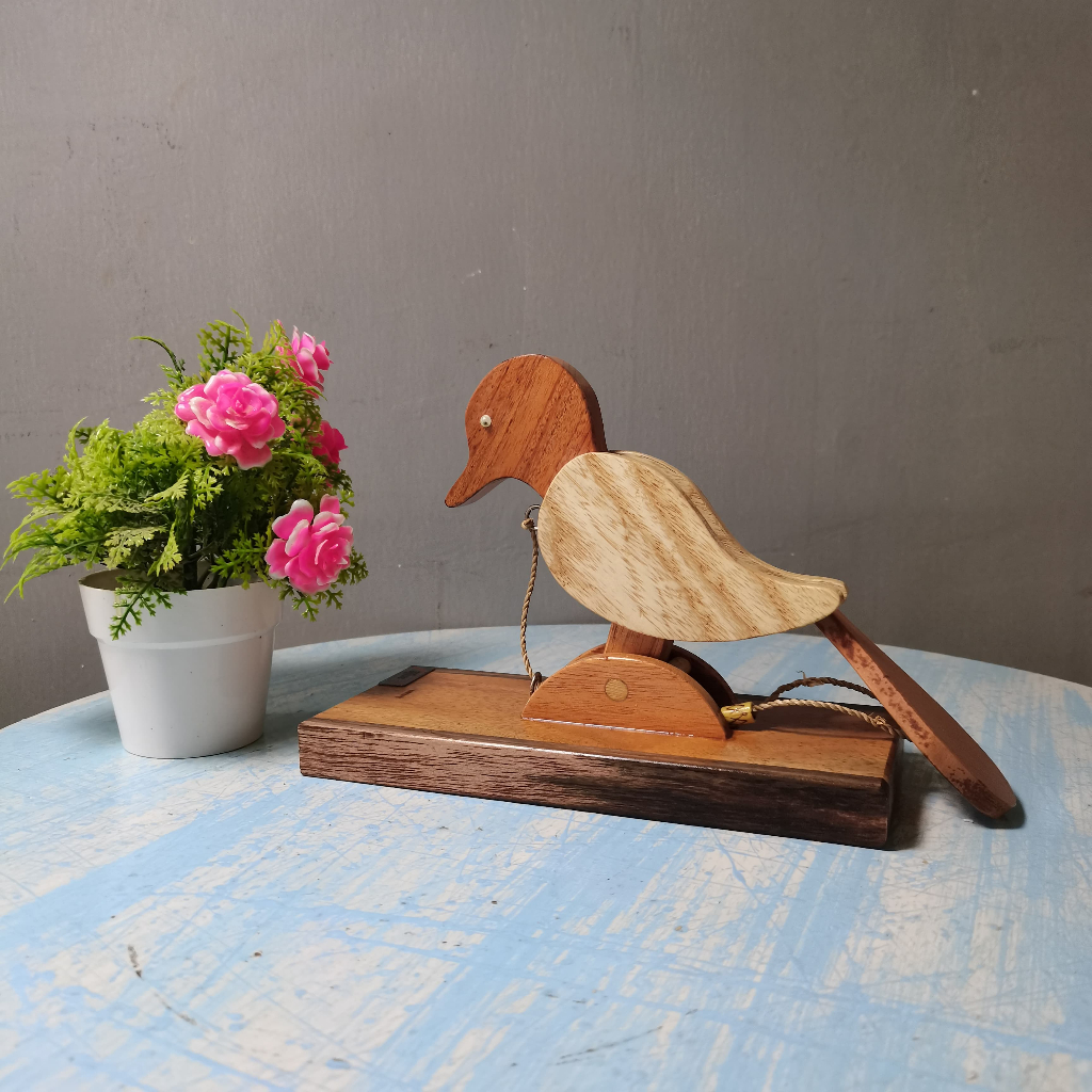 Ketukan Pintu Rumah Antik Motif Burung Ketukan Pintu Kayu