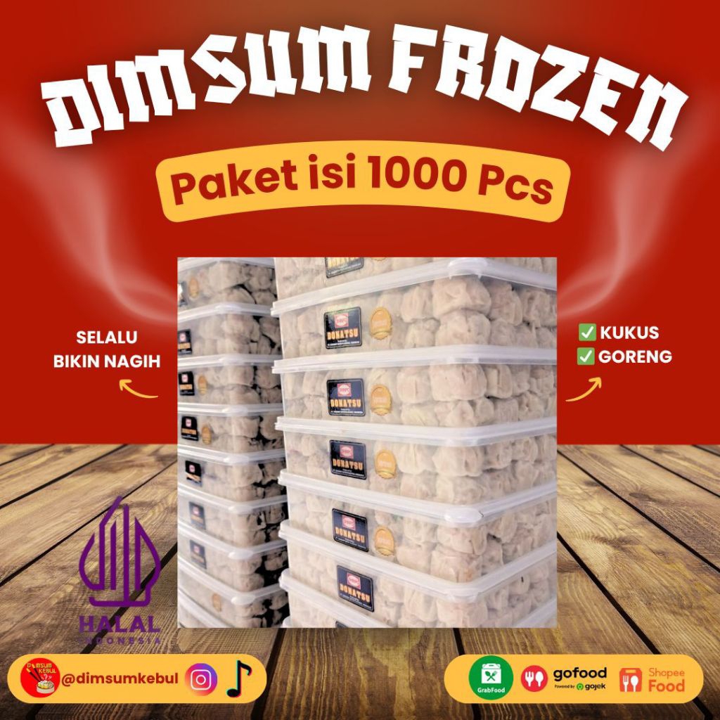 

DIMSUM FRESH ISI 1000 PCS