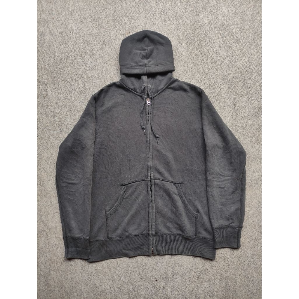 Uniqlo Hoodie Zipper Hitam