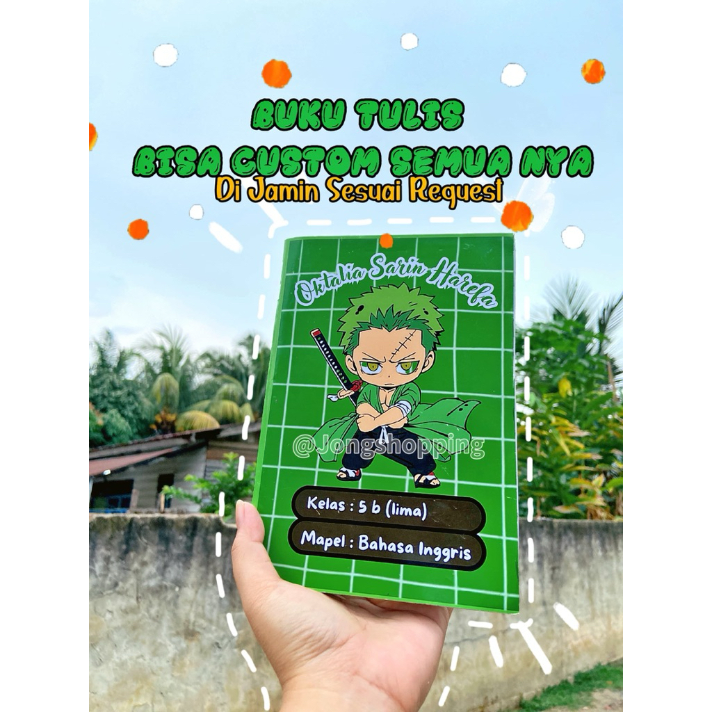 

BUKU TULIS CUSTOM | BUKU CATATAN DAN LATIHAN SEKOLAH | BUKU HARIAN DAN LAINNYA
