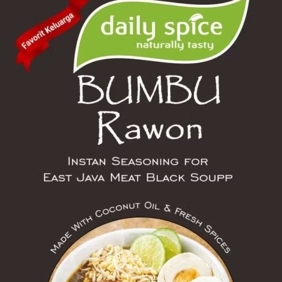 

Bumbu Rawon tanpa pengawet dan MSG, dibuat dengan Minyak Kelapa dan Garam Laut Kusamba 60g