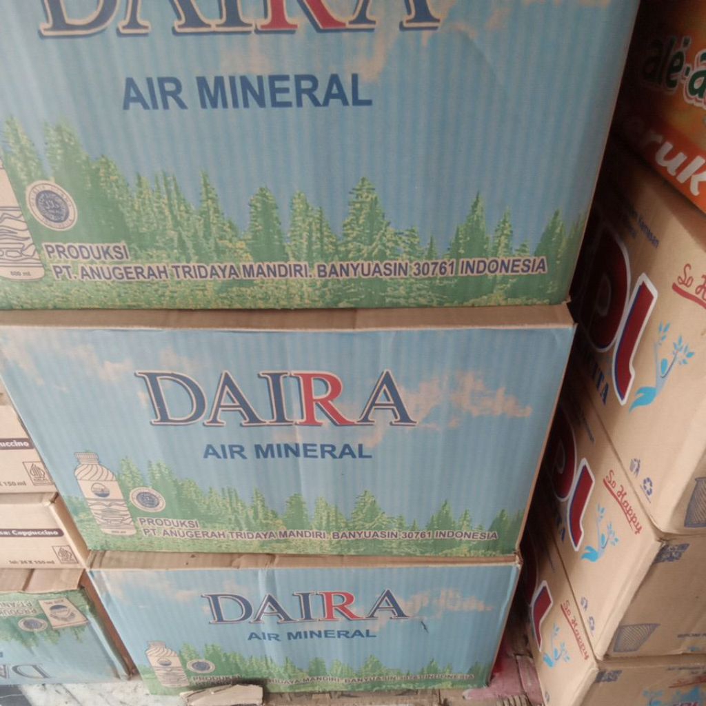 

Minuman Daira 24 X 600ML