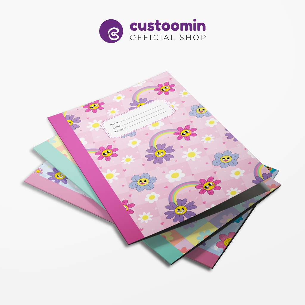 

Sampul Buku #Tema Flowery - Isi 10 Pcs - (Uk 30x40 cm) - Sampul B5 dan A5 - Sampul Buku Estetik