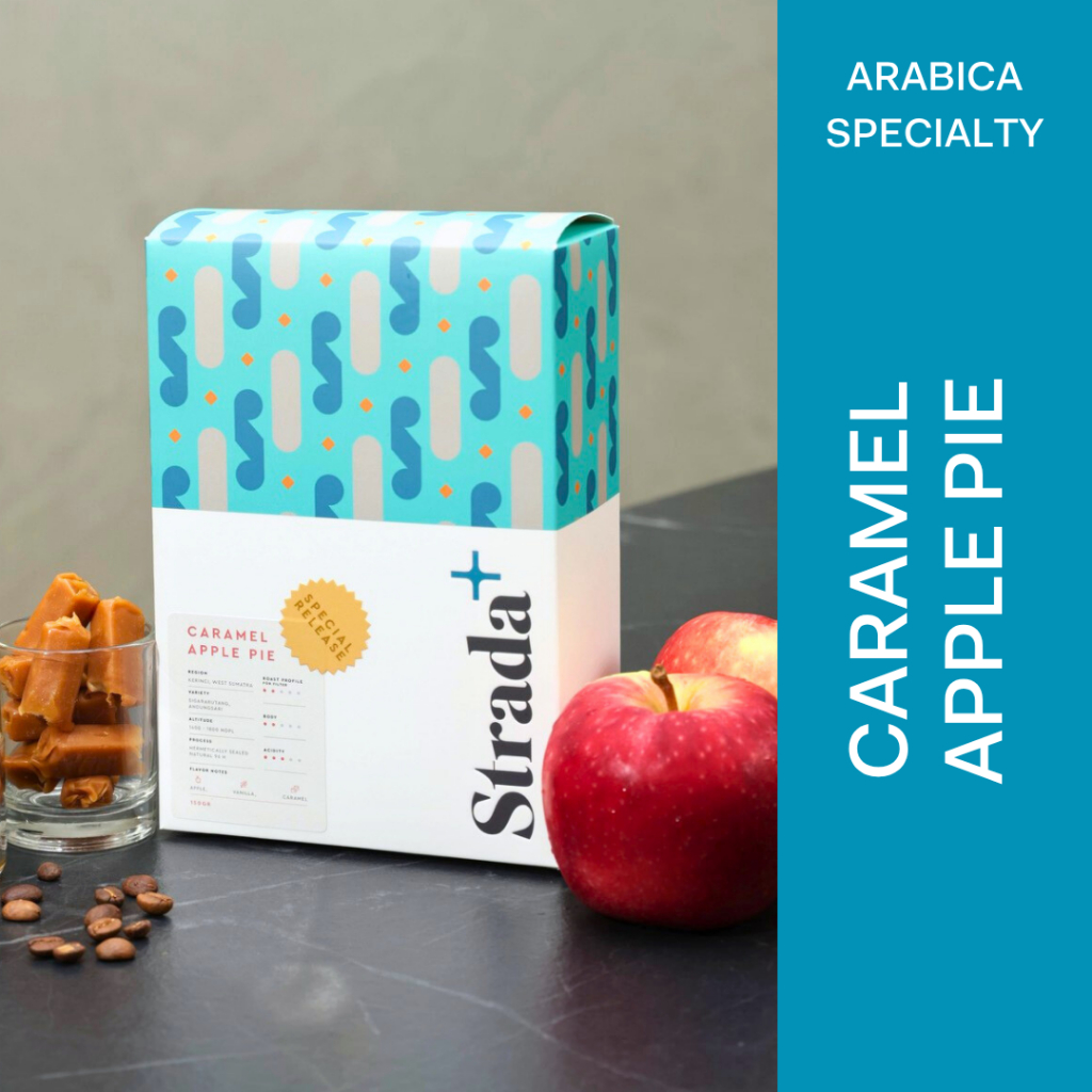 

Strada Coffee Kopi Arabica Caramel Apple Pie Specialty Grade