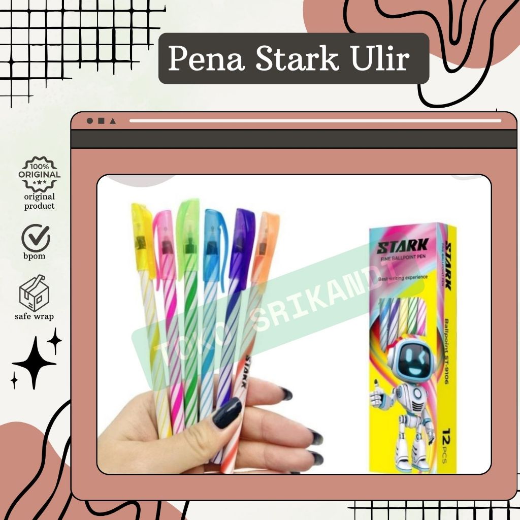 

Pena Stark Ulir Satuan/Eceran