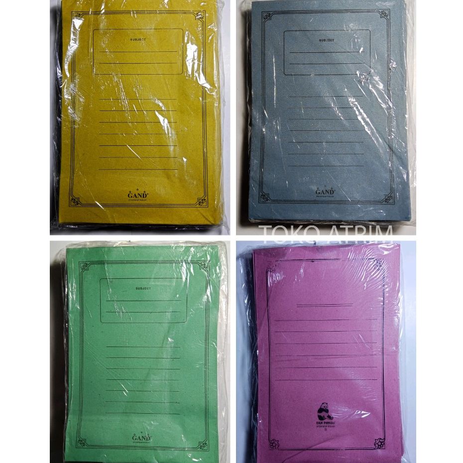 

Map Kertas Folio Tebal 1 Pack Isi 50 pcs | Stopmap Kertas Murah | Map Arsip Sekolah Kantor | Map Kertas Tebal Ukuran Folio