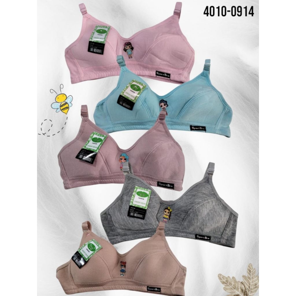 Bra remaja tanpa busa || Bra pelajar SD/SMP || Bh anak miniset viray