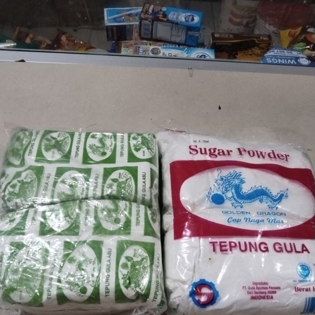 

Tepung gula naga 1 kg