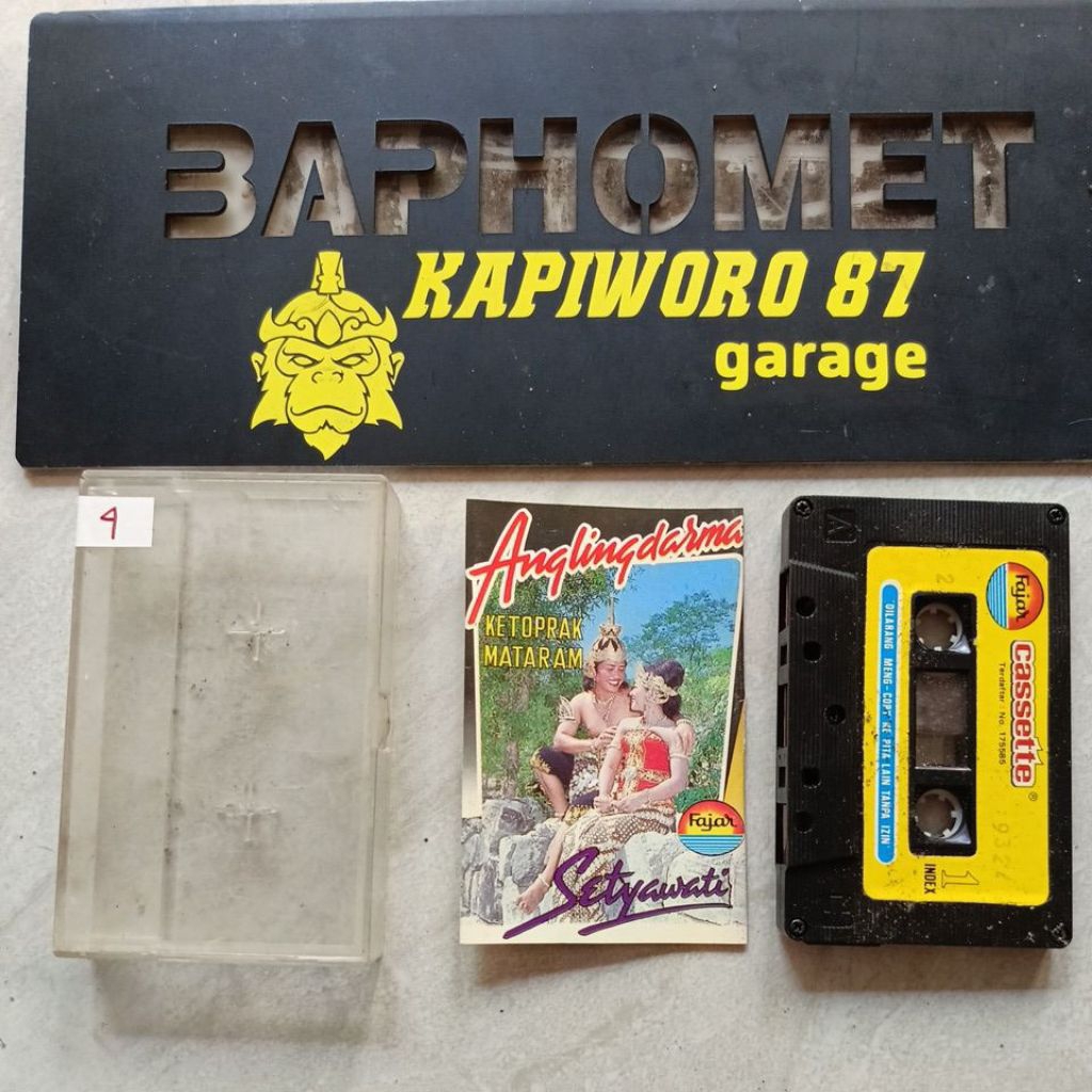 kaset pita,, KETOPRAK MATARAM "SAPTA MANDALA" ANGLINGDARMA
