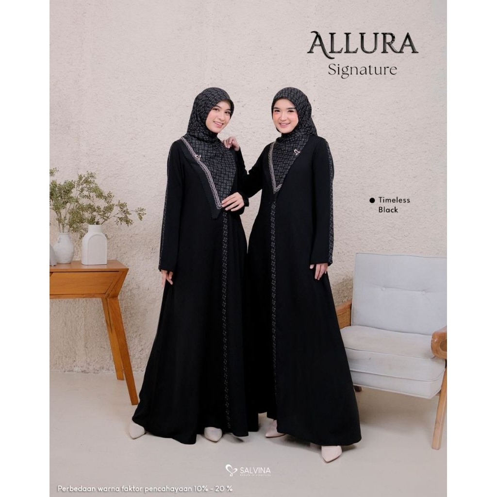 Allura dres Salvina hijab READY STOK
