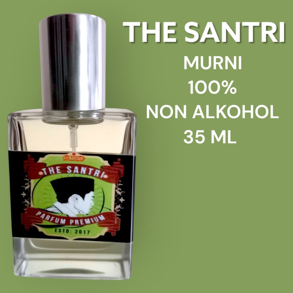 THE SANTRI HNR PARFUM✓MURNI 100%NON ALKOHOL✓35 ML