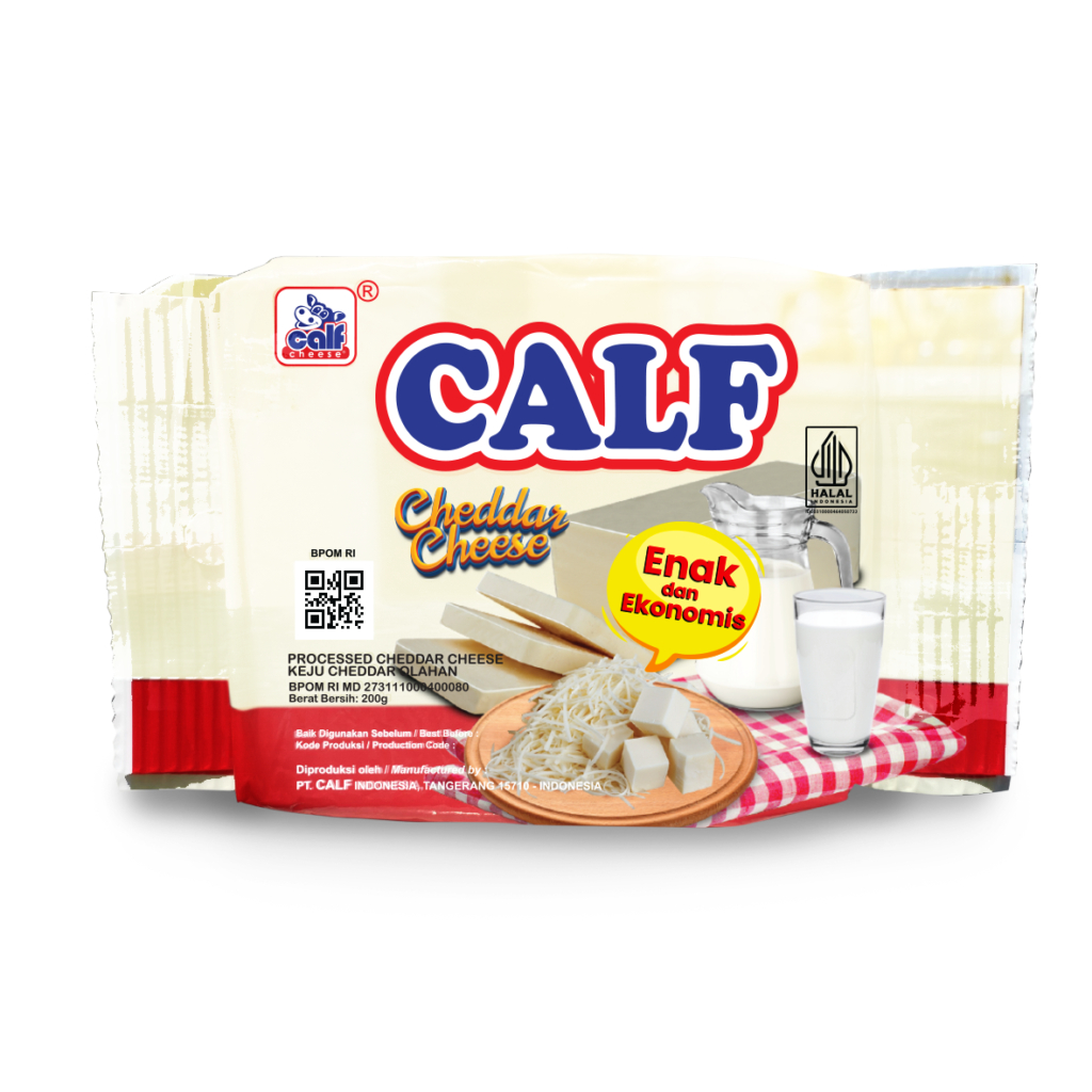 

CALF CHEDDAR KEJU SERBAGUNA 200GR